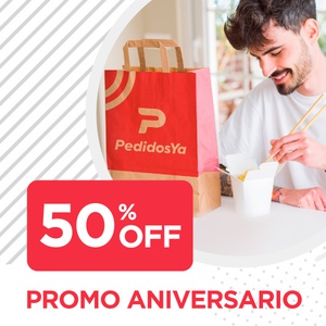 $500 en Pedidos Ya - Promo Aniversario